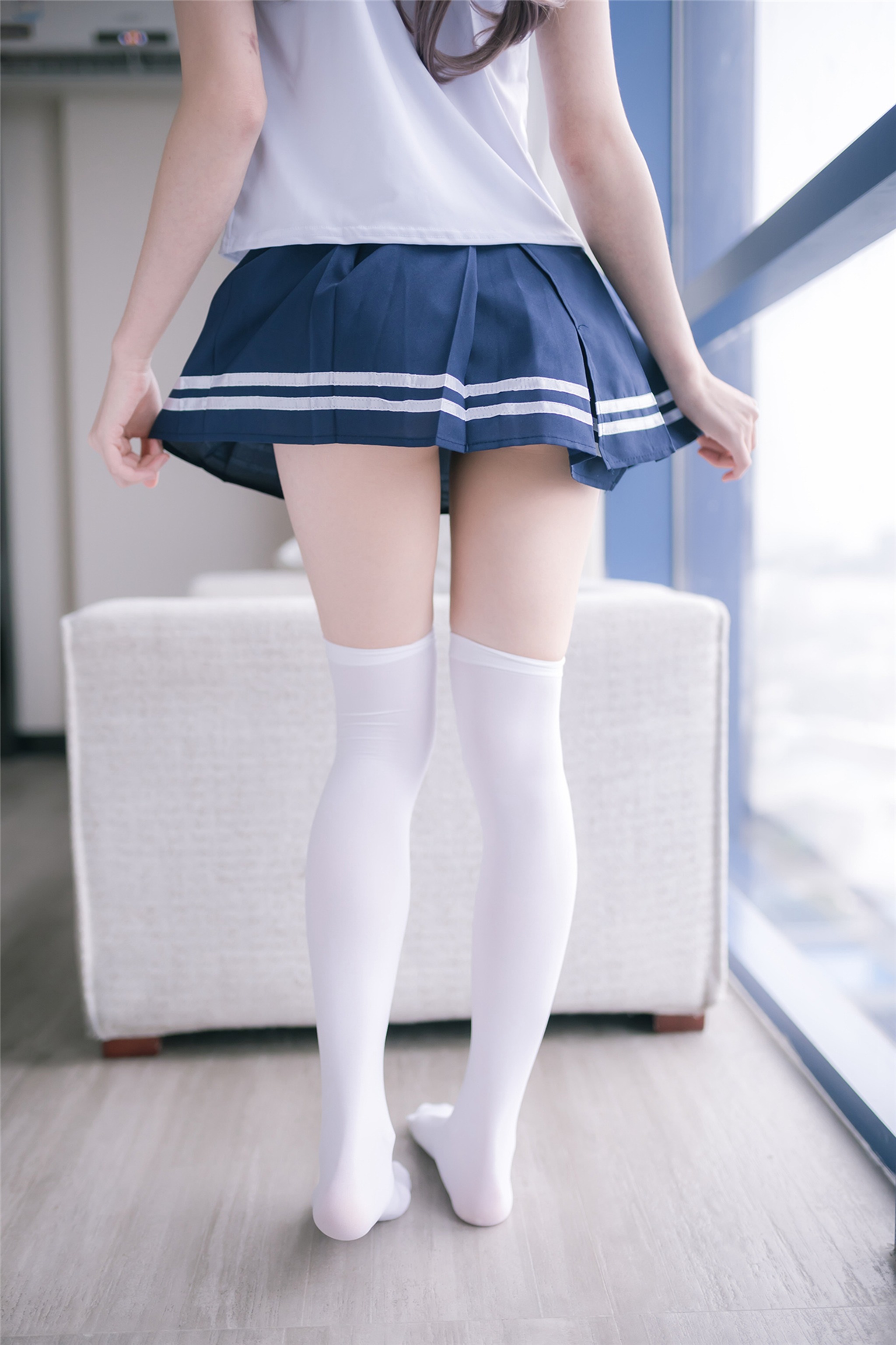 图片[1]-风之领域 – NO.182 妹妹的白丝校服 [41P]-XikXak